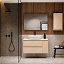 Mueble de baño sobre encimera Box 2 cajones 1 puerta suspendido de Visobath